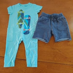 Baby Boy 6-12M "tea" Brand Lot